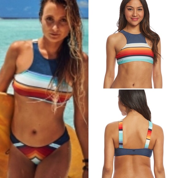 Rip Curl Womens Surf Daze High Neck Bikini Top